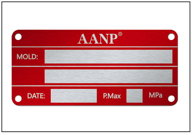 設(shè)備防偽鋁合金銘牌