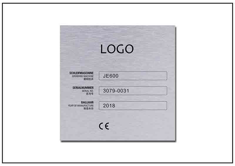 機床銘牌